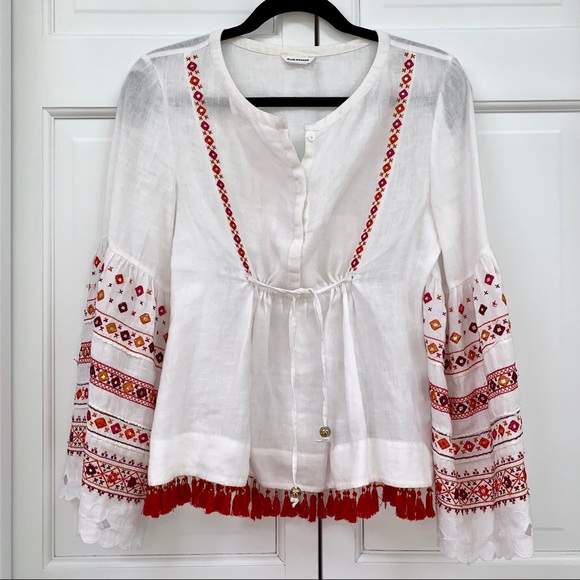 Club Monaco Goronah Tunic Blouse - Picture 6 of 8